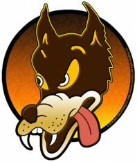 Jerry Garcia /Grateful Dead-Wolf Guitar mini-sticker